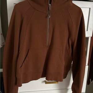 Lululemon Scuba Oversized Half Zip Hoodie